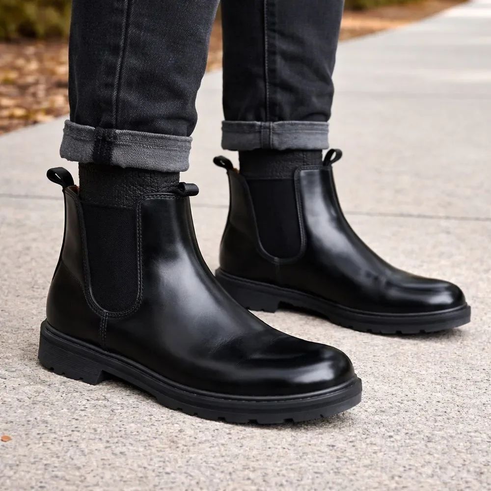 Prospector Bryan Chelsea Boots – Leather | 3M™ Insulated & Waterproof Unisex